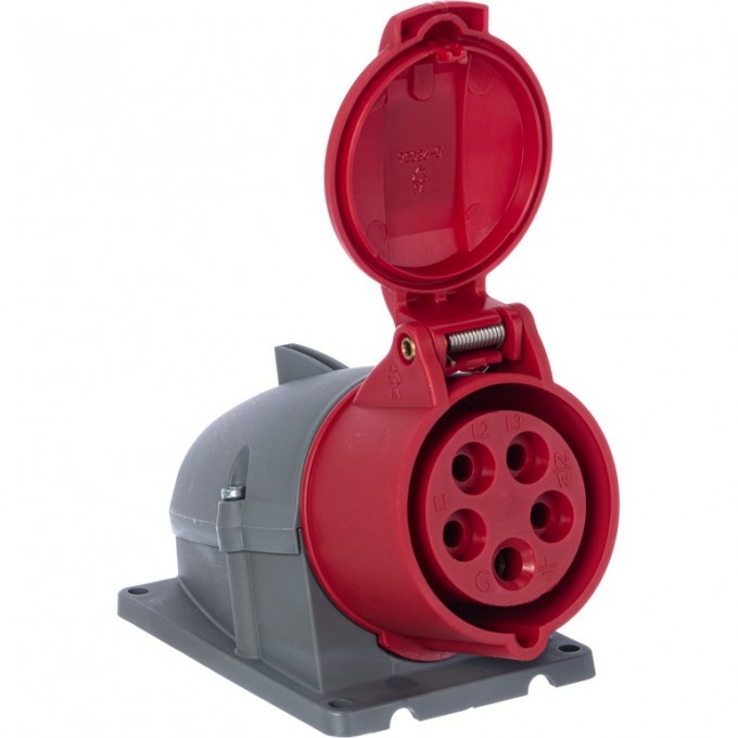 Розетка ABB EASY&SAFE 16 А, 3P+N+E, 380V, IP44 для монтажа на поверхность 2CMA193115R1000 Розетка ABB EASY&SAFE 16 А, 3P+N+E, 380V, IP44 для монтажа на поверхность 2CMA193115R1000