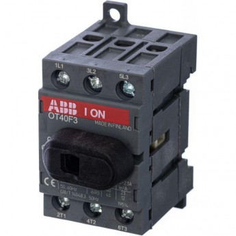 Рубильник ABB 3п OT40F3 40А (23А AC23)